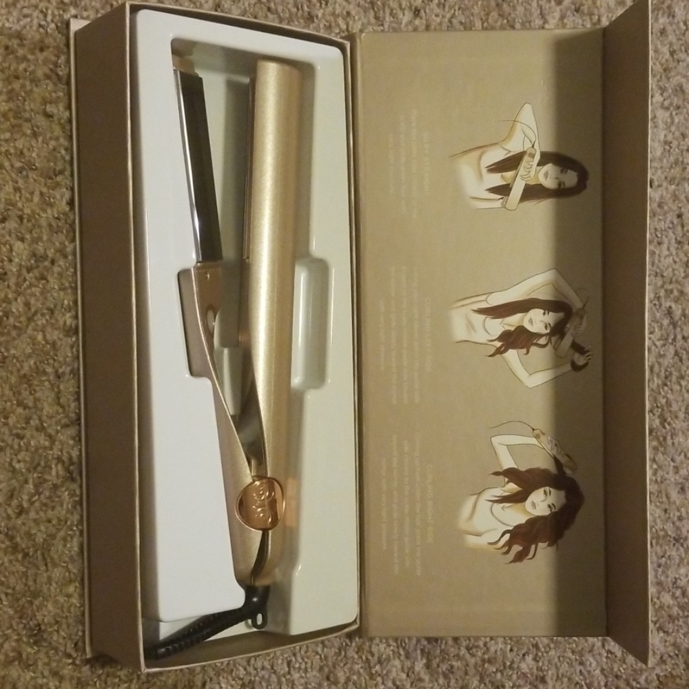 Tyme Gold Hair Straightener/Curler